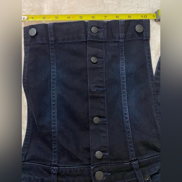 PRPS PRPS womens jean overalls Size M size m color black - Picture 9 of 16